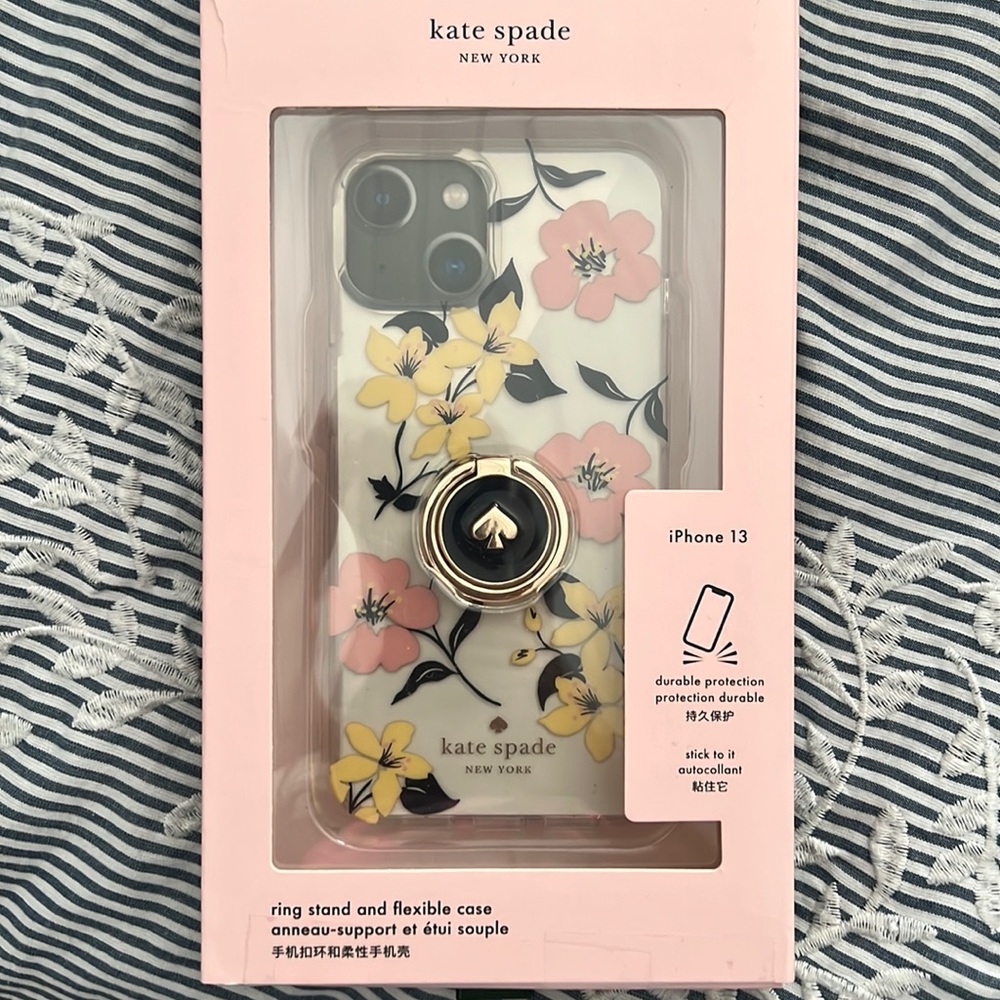 iphone 13 Kate Spade Case with ring stand